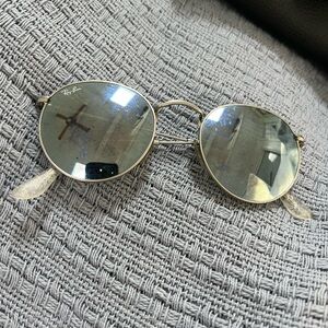 Ray Ban round flash lenses